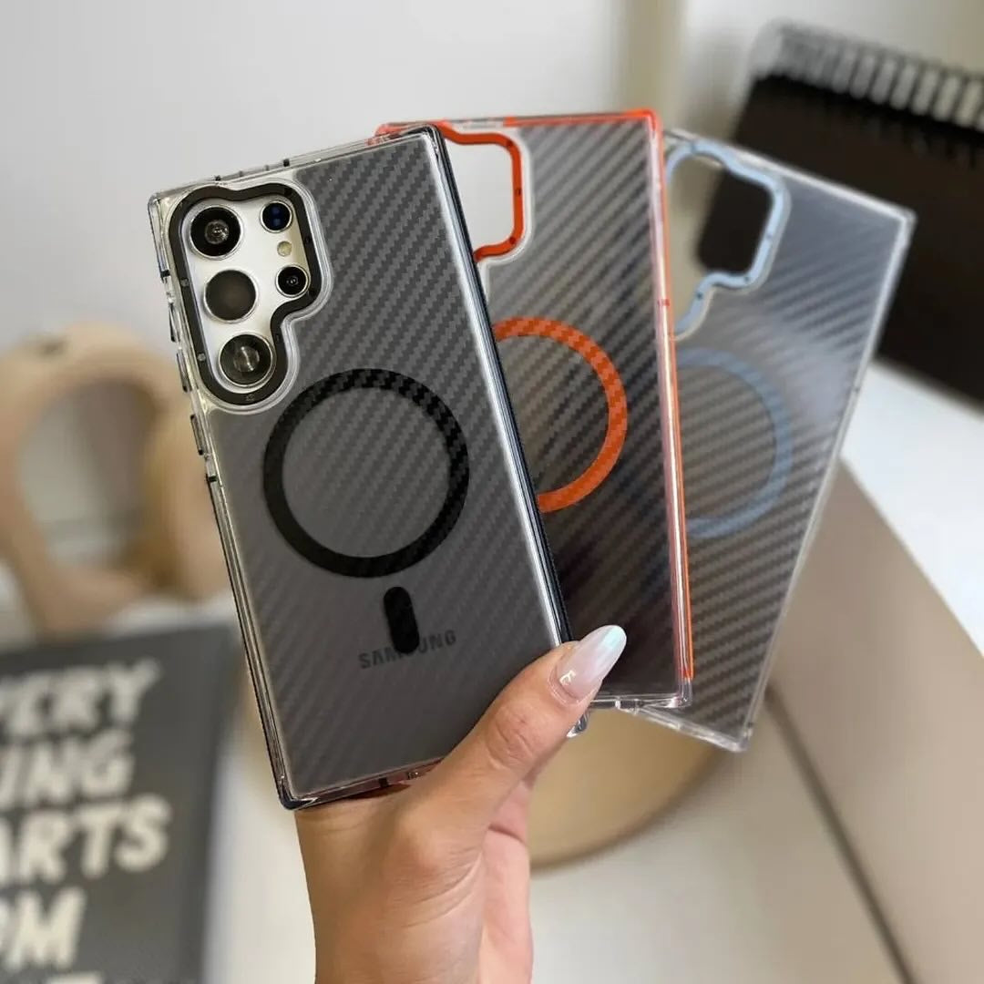 Samsung Galaxy S24 Ultra Carbon Fibre Magsafe Cover