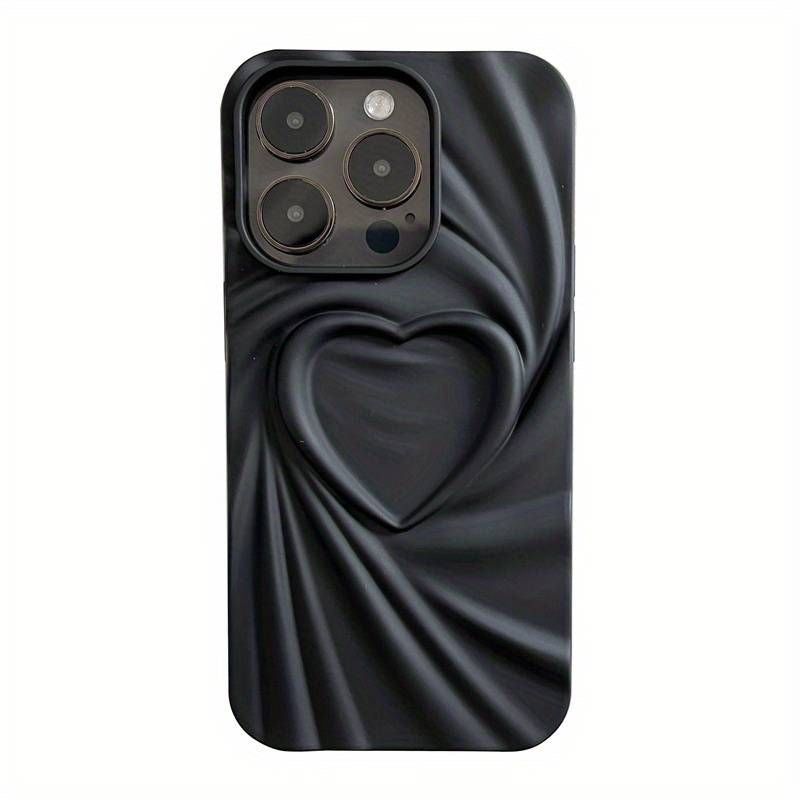 Iphone 14 Pro 3D Heart Design Cover
