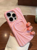 Iphone 14 Pro 3D Heart Design Cover