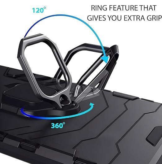 Motorola Edge 60 Pro Ring Armor Cover