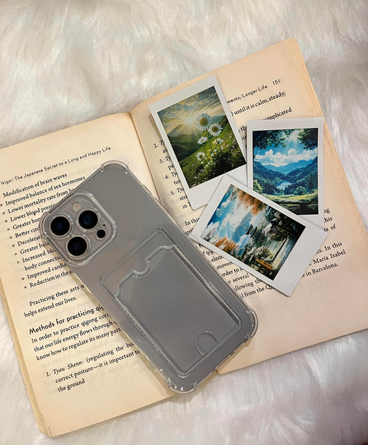 Iphone 16 Pro Crystal Clear Pocket Cover