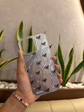 Iphone 11 Cute Black Ribbon Bow Cover