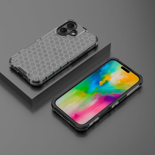 Iphone 16 Honeycomb Shockproof Bumper Cover