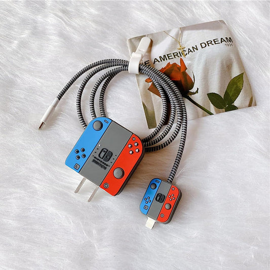 Iphone Charger Cover - Nintendo (With Wire Protector)