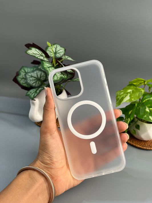 Iphone 16 Plus Sand Transparent Magsafe Cover