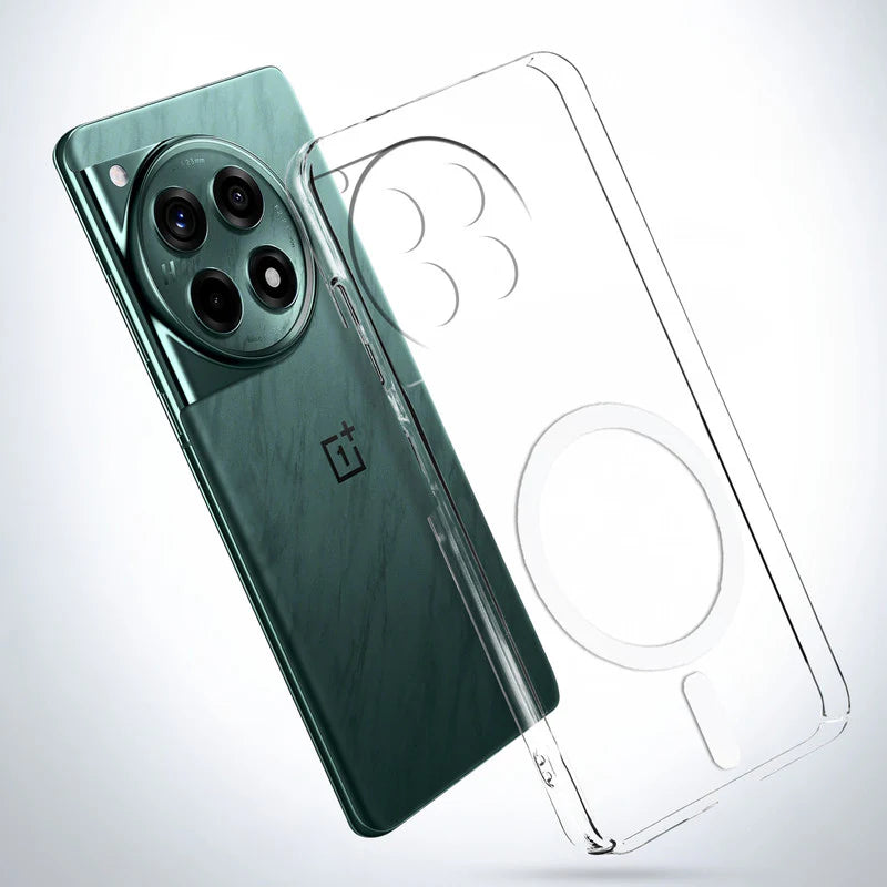 OnePlus 12 Magnetic MagSafe Hard PC Transparent Cover