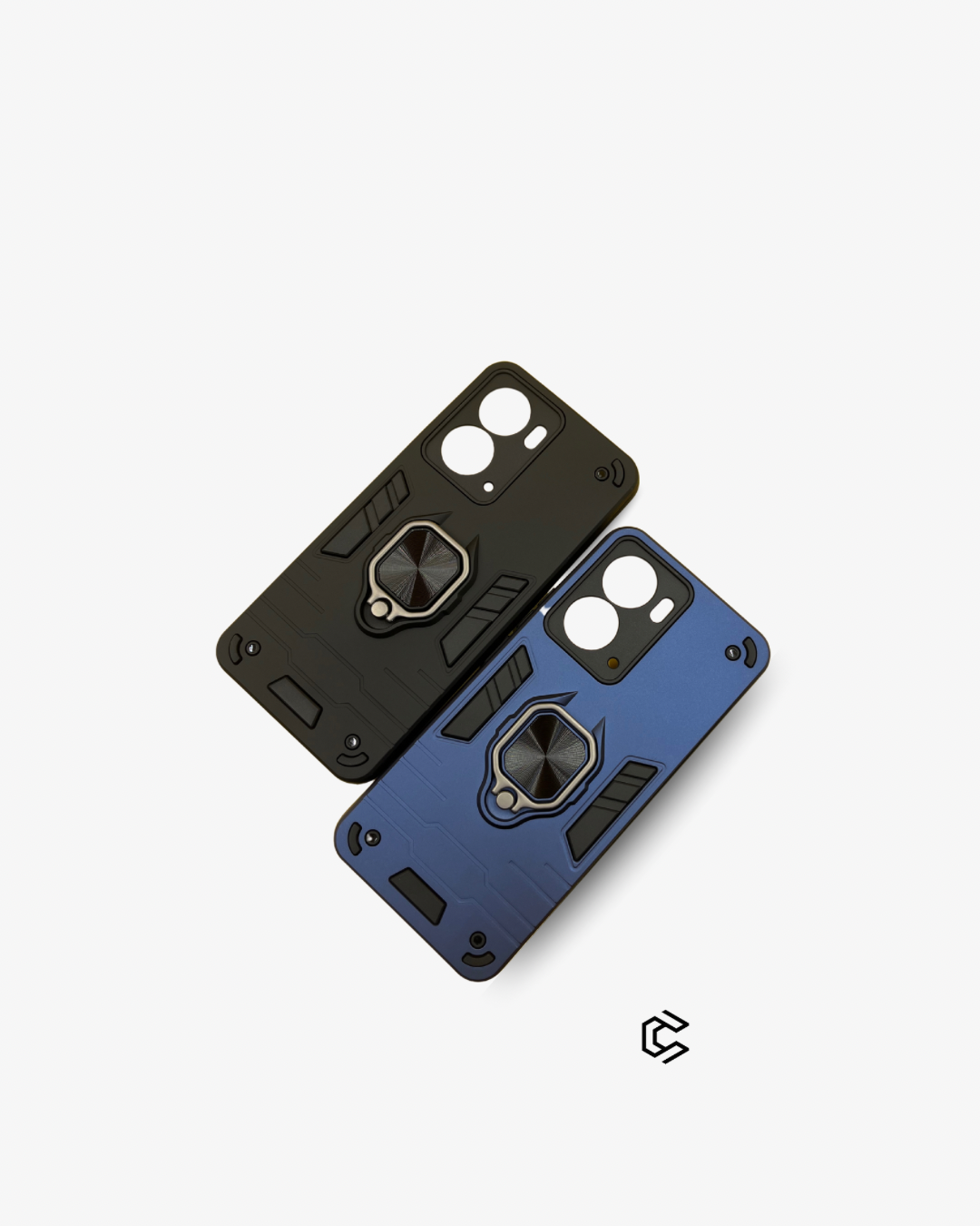 Realme P3 Ring Armor Cover Description Image