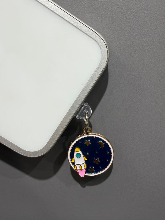 Space Explorer Phone Charm