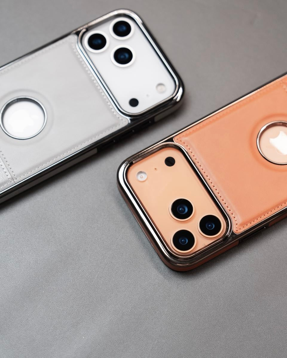 Halo Premium Leather Metal Cover