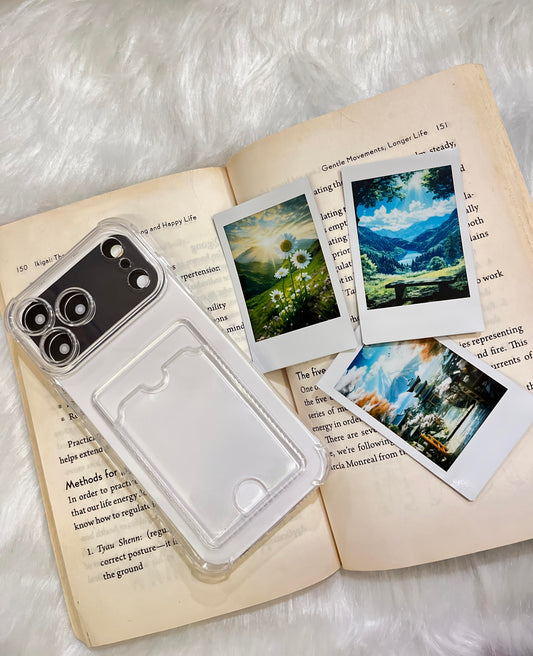 Iphone 17 Pro Crystal Clear Pocket Cover