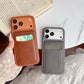 iPhone 17 Pro Max Premium Leather Wallet Cover