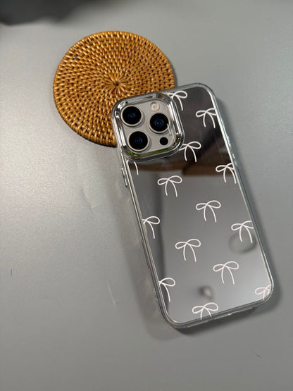 Iphone 11 Cute Reflective Bow Cover