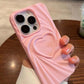 Iphone 14 Pro 3D Heart Design Cover