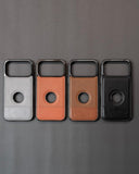 Halo Premium Leather Metal Cover