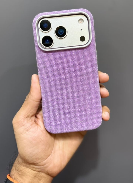 LuxeGlitter Leather MagSafe Cover