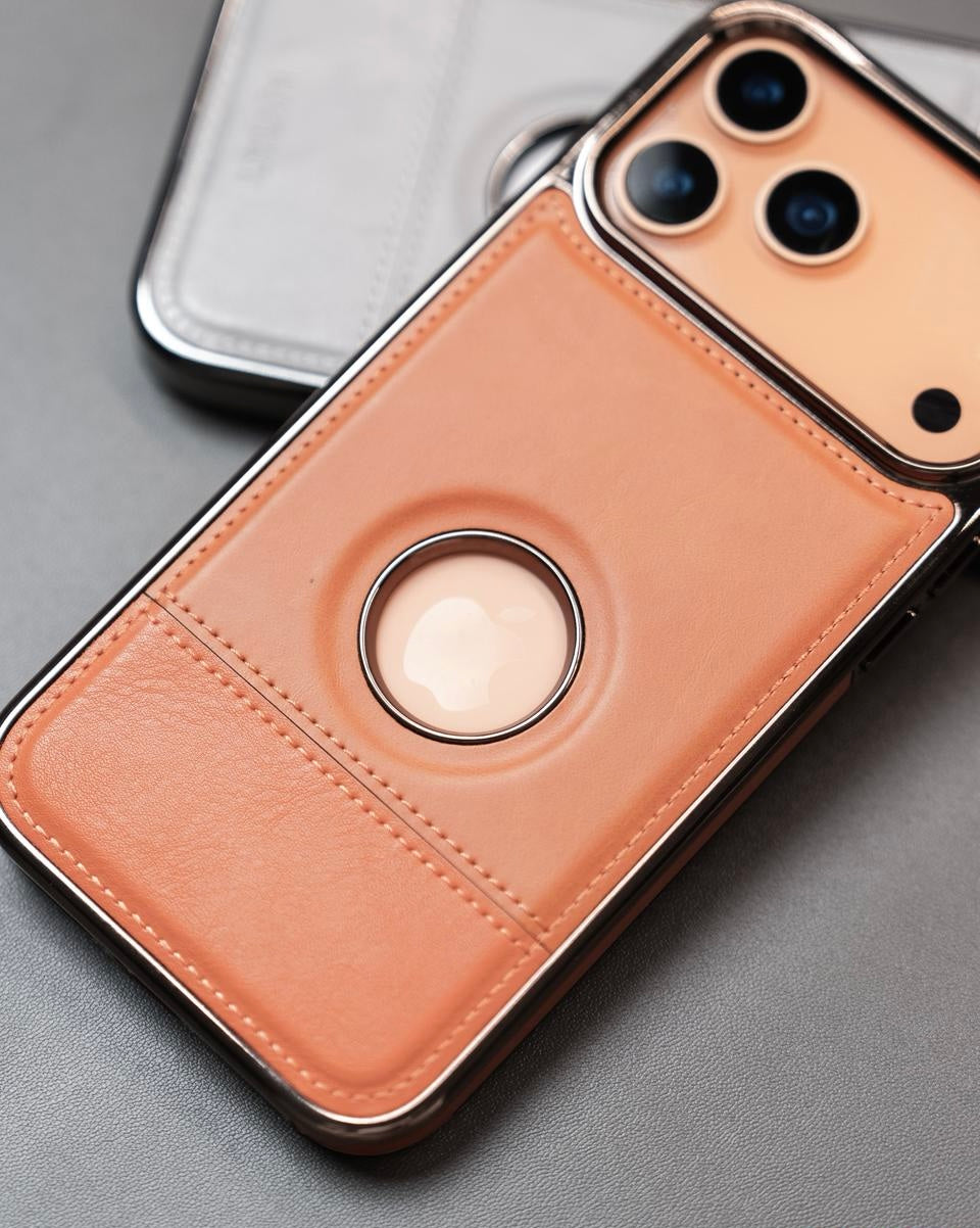 Halo Premium Leather Metal Cover