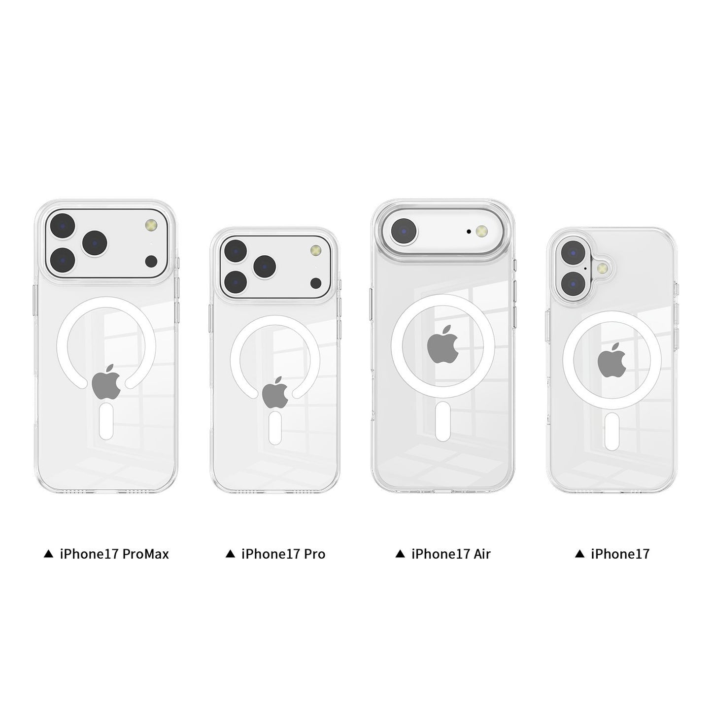 Anti Yellow Transparent MagSafe Cover