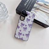 Printed Lavendar Bow Cover