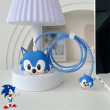 iPhone Charger Cover - Sonic the Hedgehog (With Wire Protector)