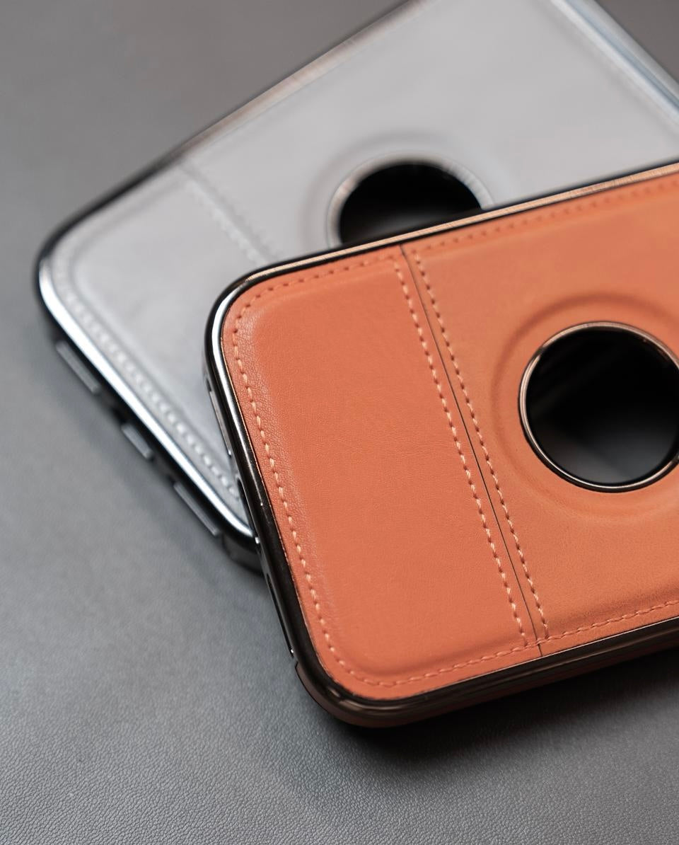 Halo Premium Leather Metal Cover