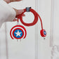 Iphone Charger Cover - Captain America Shield (With Wire Protector)