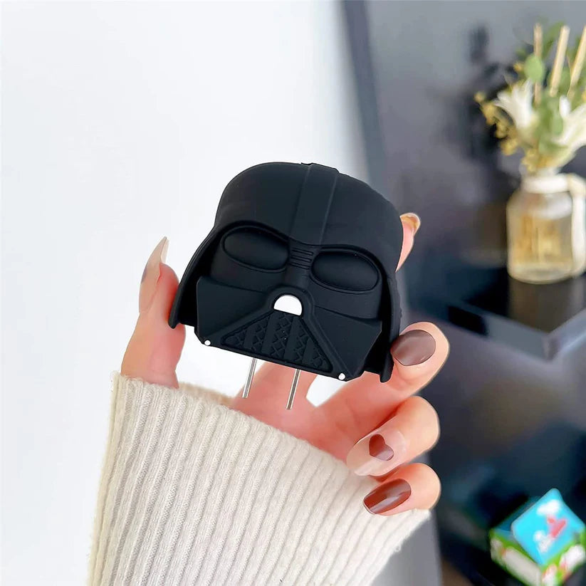 Iphone Charger Cover - Darth Vader (With Wire Protector)