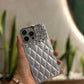Iphone 15 Pro Max luxury Quilted Rhinestone Cover