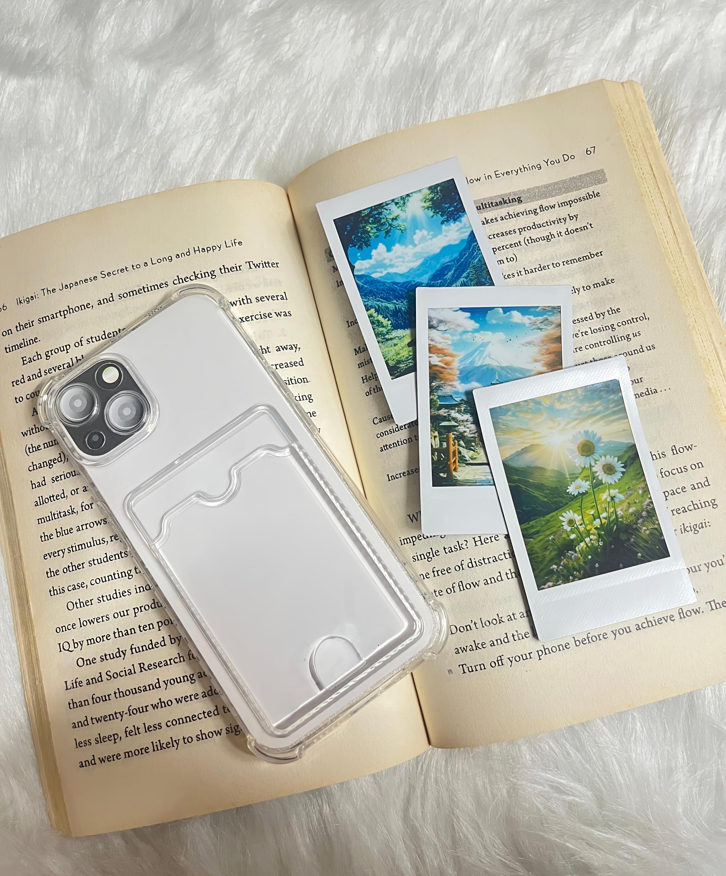 Iphone 13/14 Crystal Clear Pocket Cover