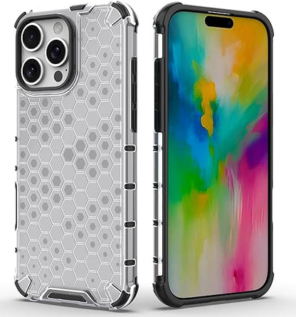 Iphone 16 Pro  Max Honeycomb Shockproof Bumper Cover