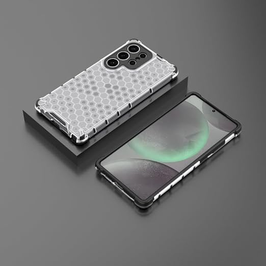 Samsung S25 Plus Honeycomb Shockproof Bumper Cover