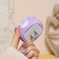 Iphone Charger Cover - Purple Bear (With Wire Protector)