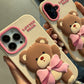 iPhone 17 3D Bear Cover