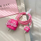 Iphone Charger Cover - Barbie (With Wire Protector)