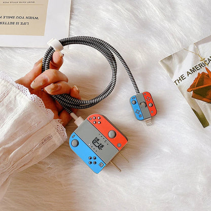 Iphone Charger Cover - Nintendo (With Wire Protector)