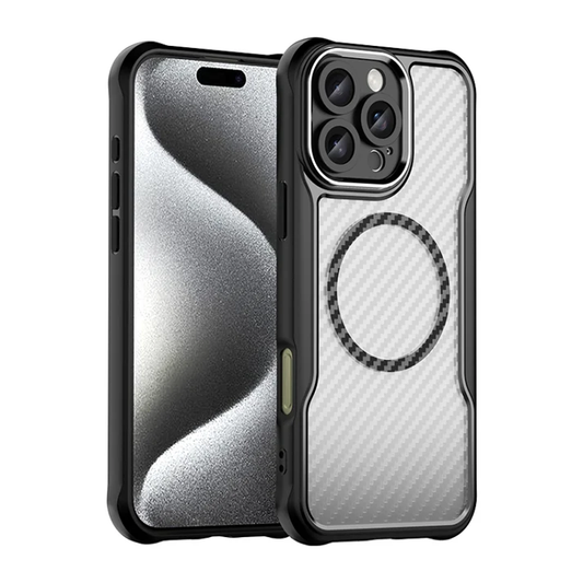 Iphone 16 Pro Max Carbon Magsafe Transparent Cover
