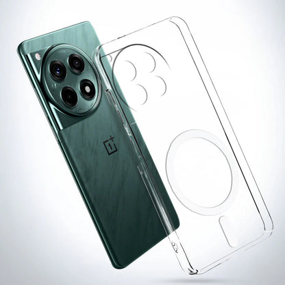 OnePlus 12 Magnetic MagSafe Hard PC Transparent Cover