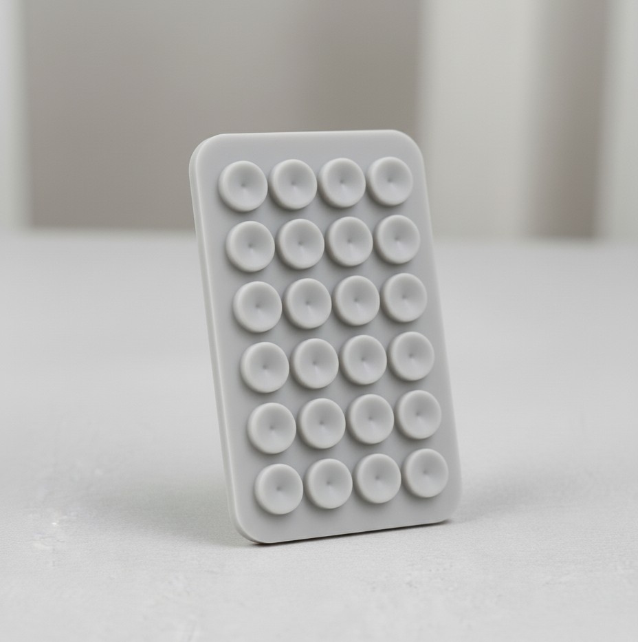 Removable Silicone Double Sided Suction Phone Holder