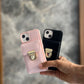 Iphone 14 Pro Crossbody Wallet Lanyard Cover (6 Card Slots)