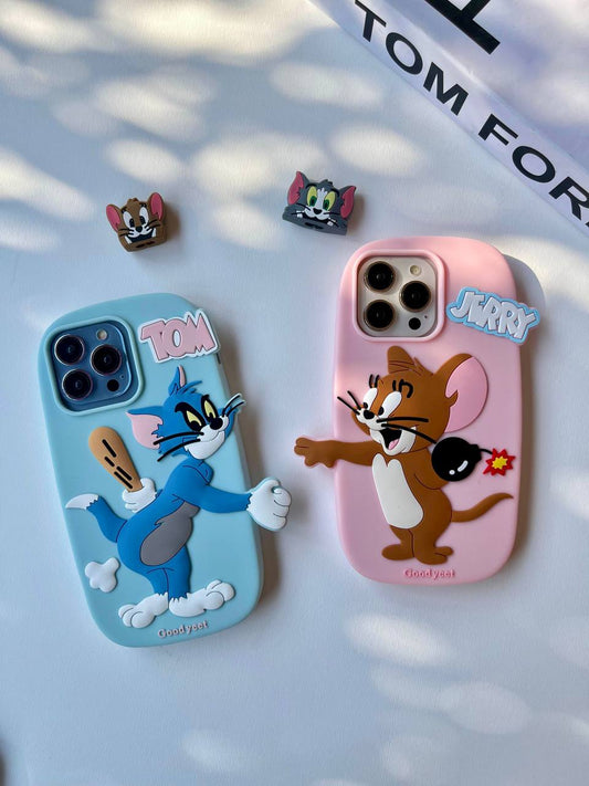 Iphone 14 Plus/15 PlusTom & Jerry Cover