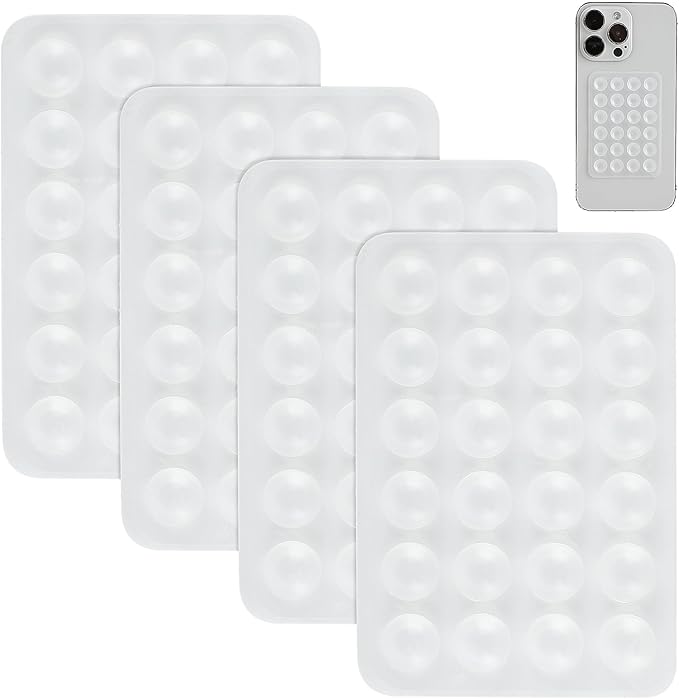 Removable Silicone Double Sided Suction Phone Holder