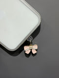 Mini Pearl Bow Phone Charm