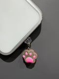 Pink Paw Phone Charm