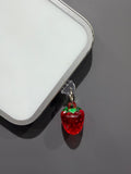 Juicy Strawberry Phone Charm