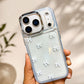 Clear 3D Bow Luxe Cover - Soft & Stylish