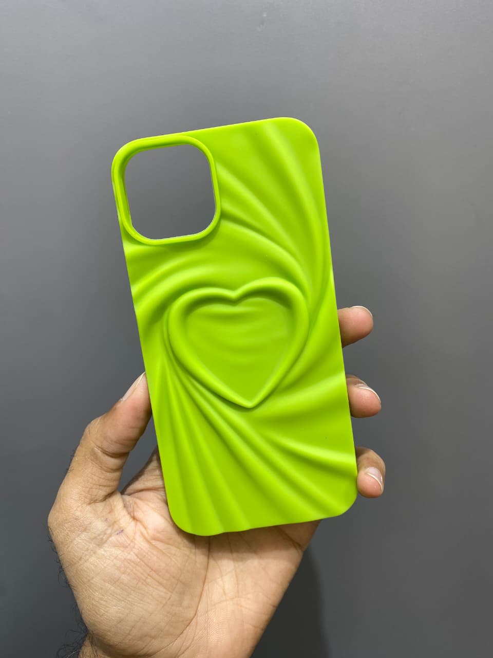 Iphone 13/14 3D Heart Design Cover