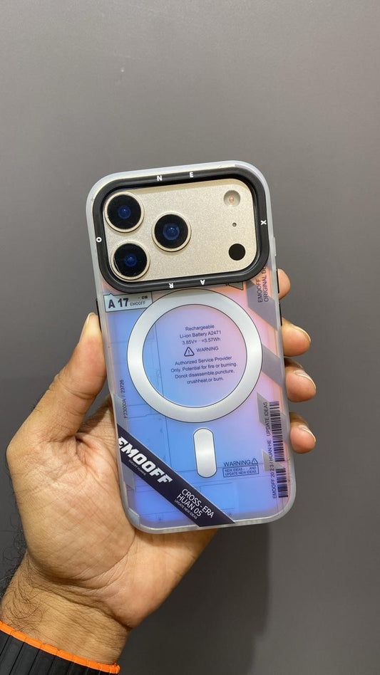 Rechargeable Battery Luminous Design Cover