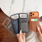 iPhone 17 Pro Max Premium Leather Wallet Cover