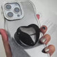 iPhone 13 Pro Max Glitter Cover with Heart Pop Socket