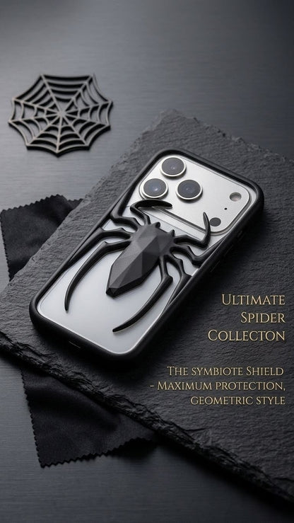 iPhone Matte Spider Design Cover